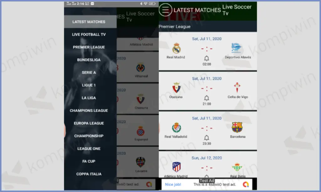 5 Aplikasi Live Soccer - Aplikasi Nonton Piala Dunia Qatar 2022