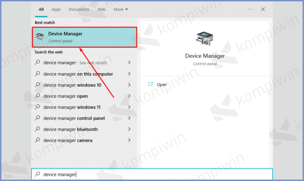 5 Device Manager - Cara Mengatasi Mode Pesawat Tidak Bisa Dimatikan di Windows 10