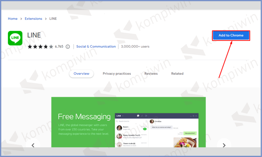 6 Pencet Pasang Chrome - Cara Menggunakan Line Web di Google Chrome