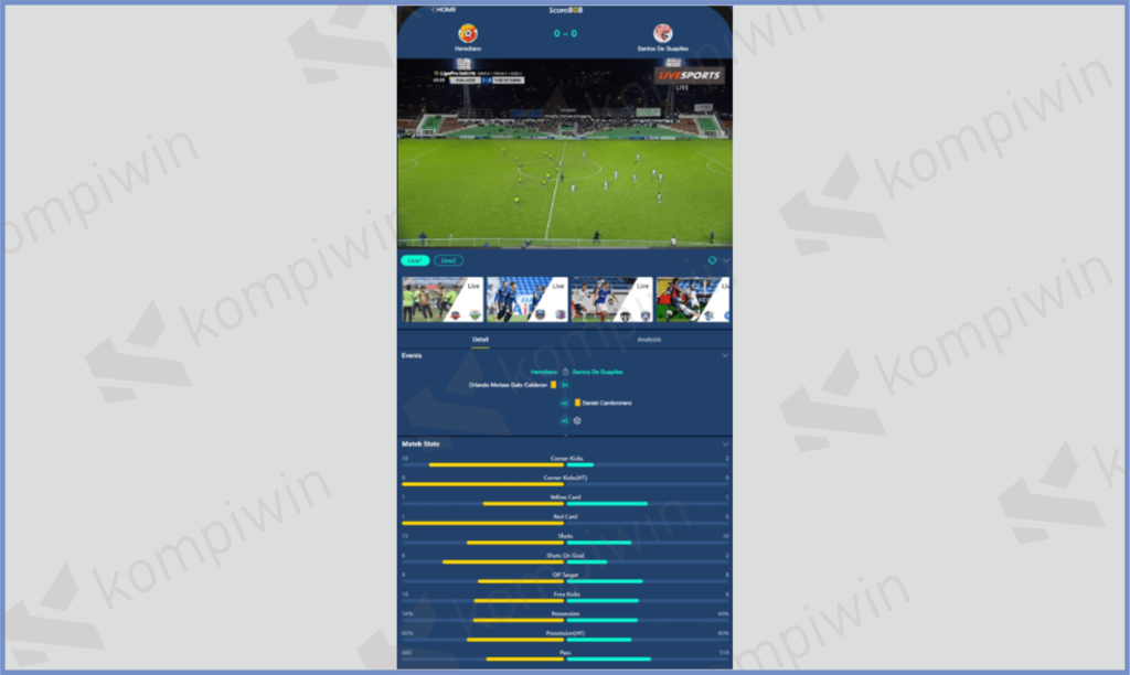 8 Score808 - Aplikasi Nonton Piala Dunia Qatar 2022