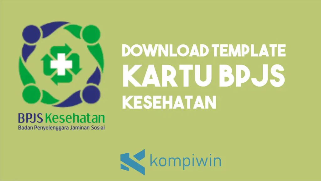 Template Kartu BPJS Kesehatan (Ai, CDR & PSD)