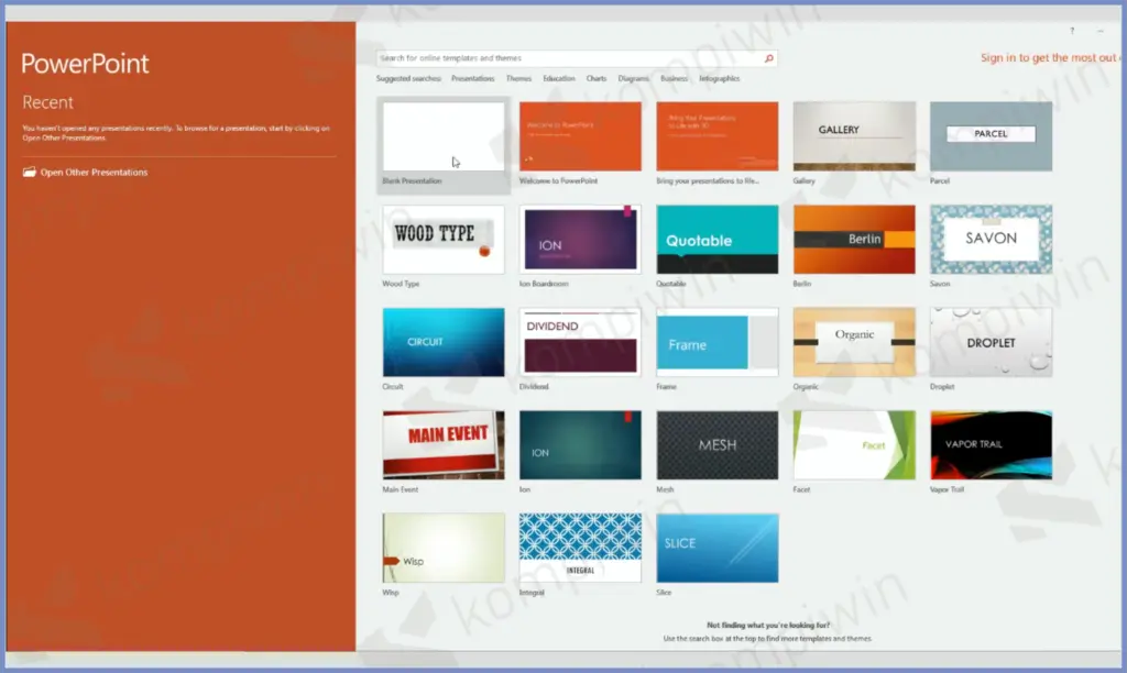1 Aplikasi PowerPoint - Downlaod Microsoft Office 2016