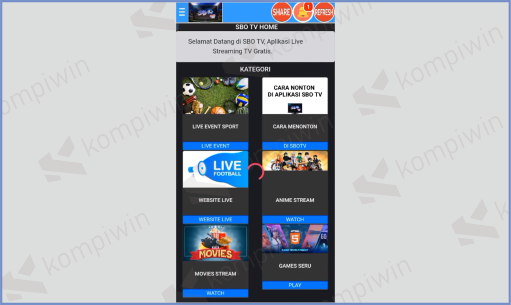 8 Cari Tayangan SBO - Aplikasi Nonton Live Streaming Piala AFF 2022
