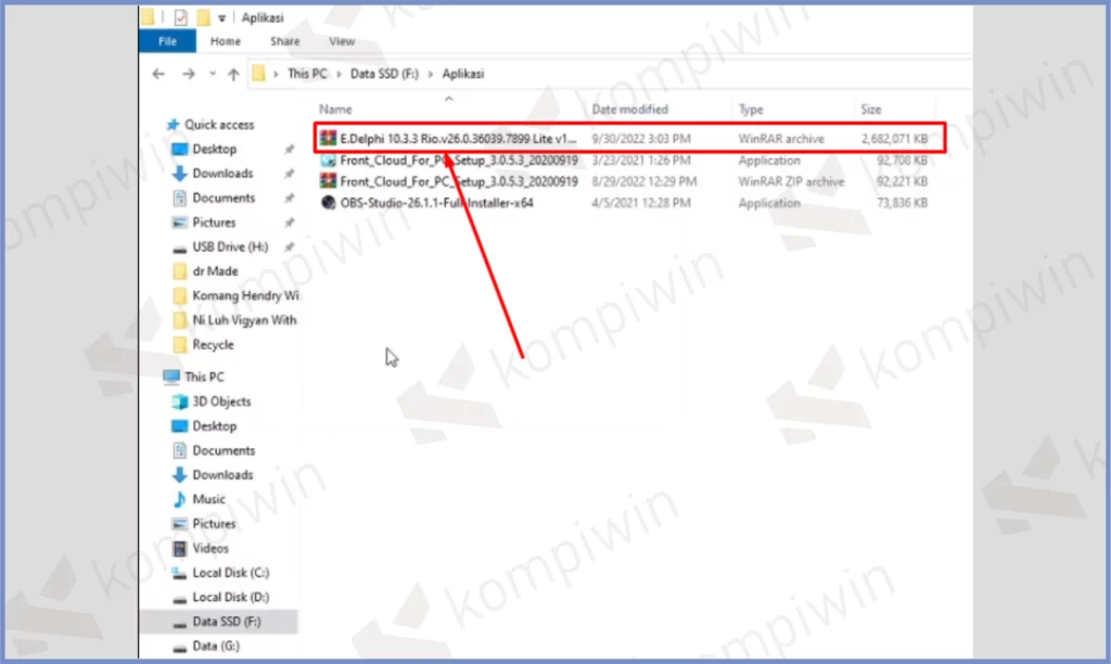 1 Cari File Download - Cara Install Delphi Rio di Windows 10