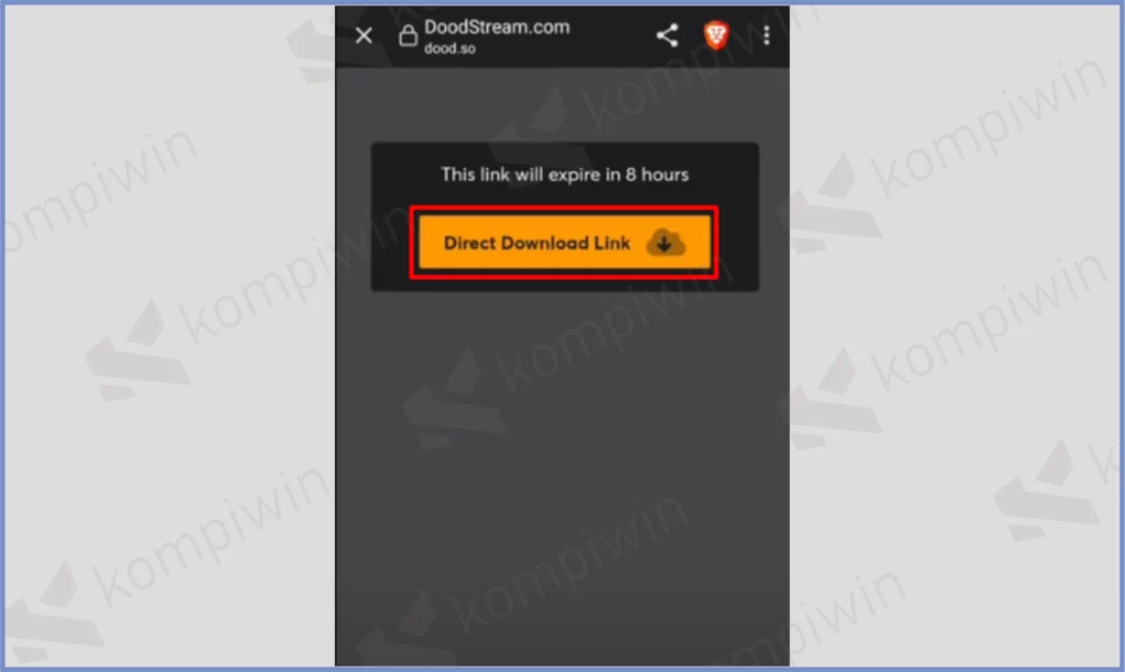 3 Pencet Download Link - Cara Download Film dari Doodstream dengan Mudah