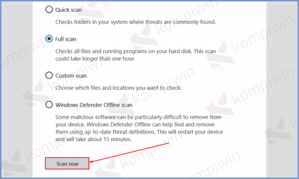 4 Scan Now - Cara Mengatasi Microsoft Store Error 0x80070483 di Windows 10