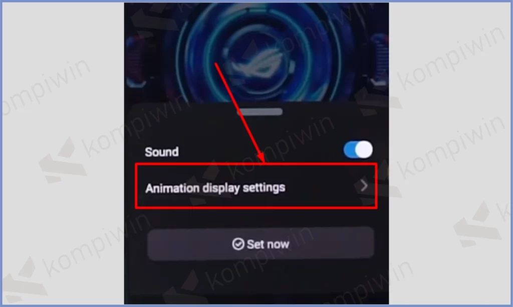 7 Animation Display - Cara Membuat Animasi Charging ASUS ROG di Semua Android