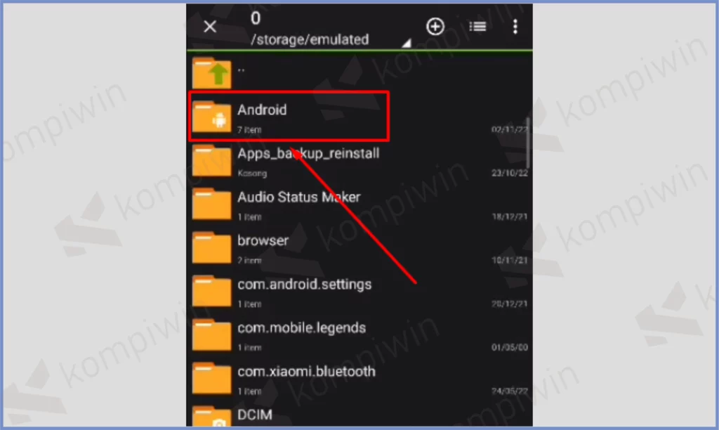7 Buka Folder Android - Cara Mengatasi Error Connecting To The Download Server PUBG Mobile