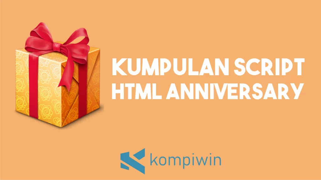 Script HTML Anniversary