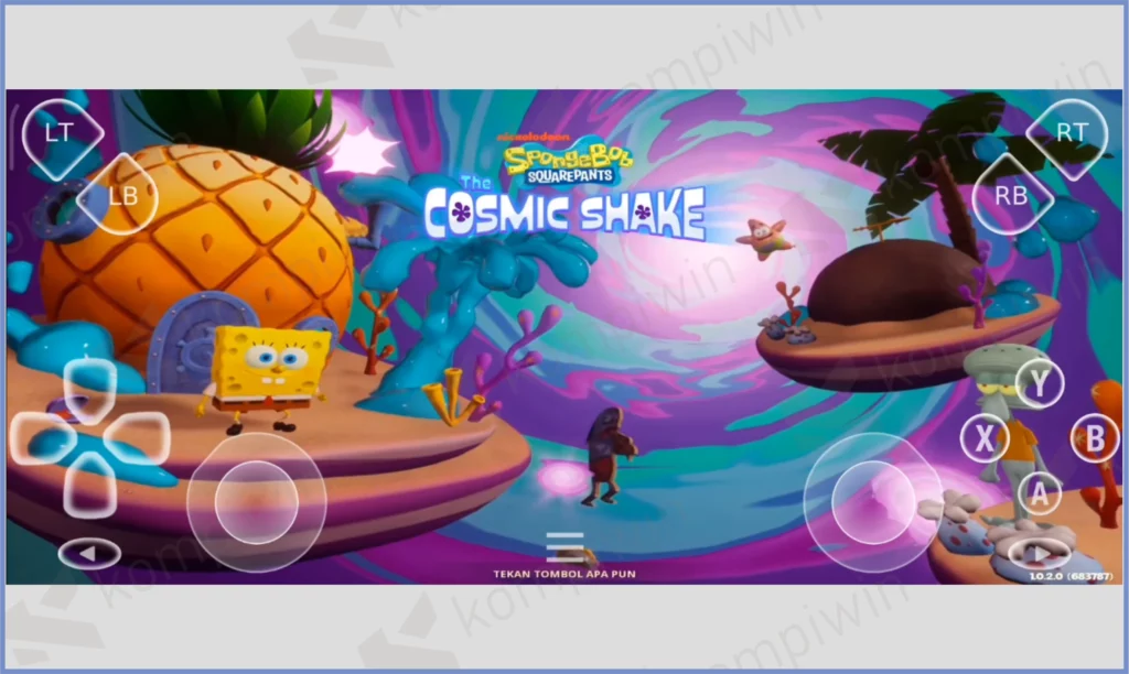 10 Mainkan Gamenya - Cara Main Spongebob SquarePants The Cosmic Shake di Android
