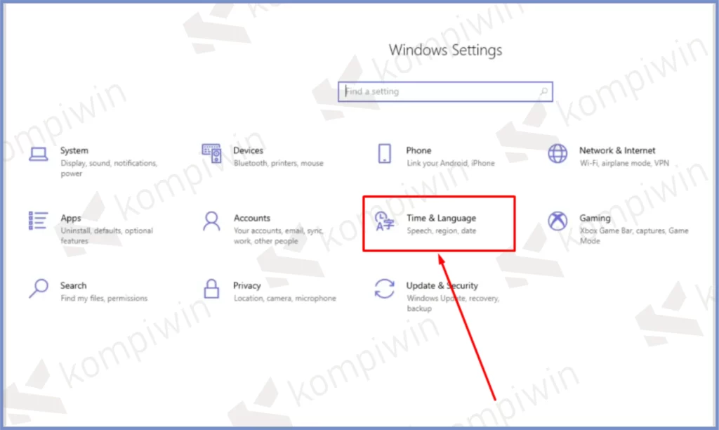 2 Ketuk Time And Language - Cara Setting Keyboard Bahasa Jepang Di Windows 10