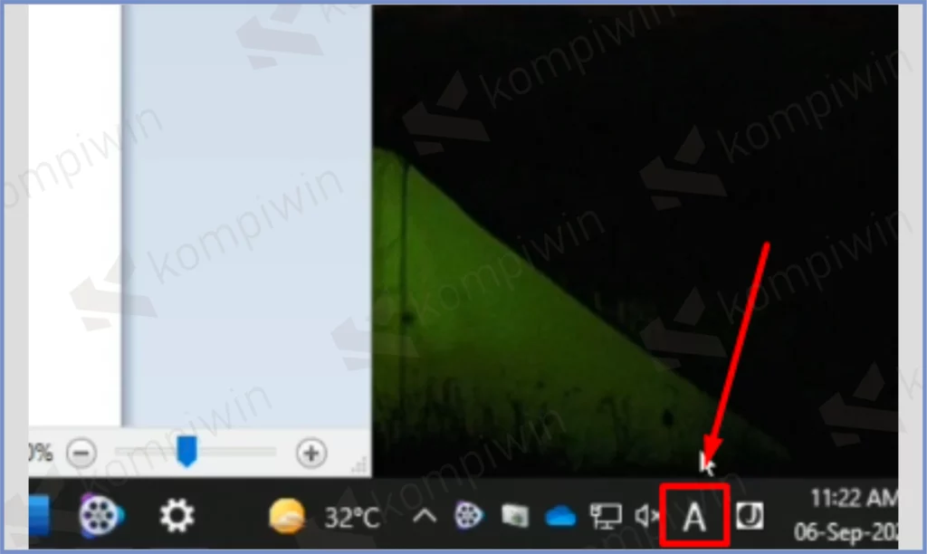 8 Pencet Icon A - Cara Setting Keyboard Bahasa Jepang Di Windows 10