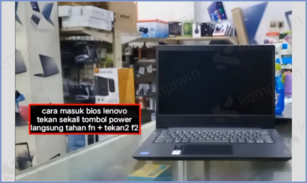 6 Masuk BIOS - Cara Mengatasi Laptop Lenovo yang Langsung Menyala Saat Dibuka