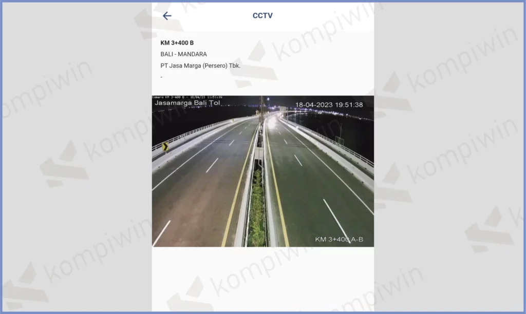 6 Tampilan CCTV Live - Download Tol Kita, Aplikasi Pantau Tarif dan CCTV Live