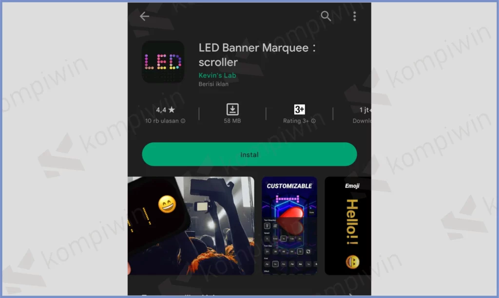 LED Banner Marquee - Aplikasi Tulisan Berjalan di HP Terbaik