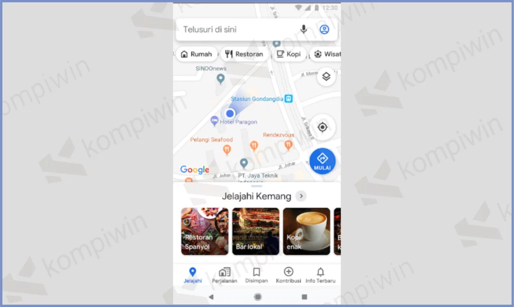 1 Aplikasi Google Maps - Aplikasi Peta Digital Terbaik Di Android Dan iOs