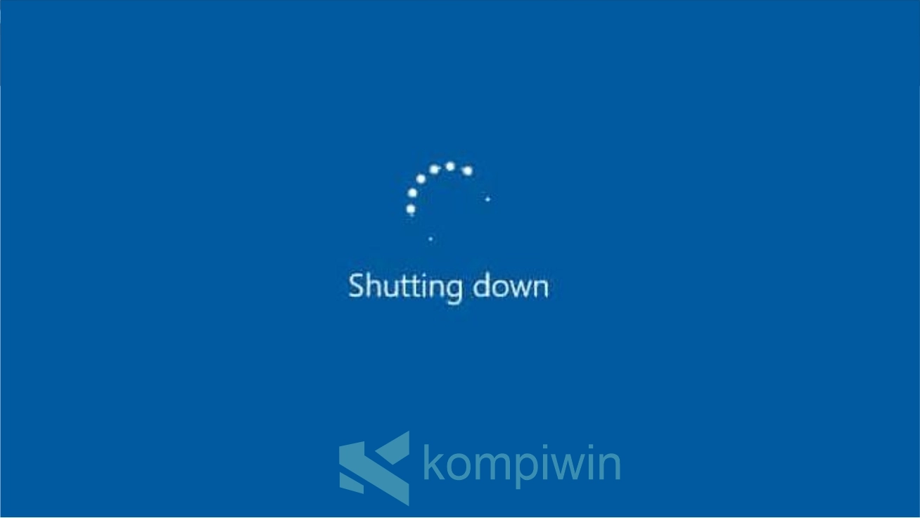 Cara Mencegah User Lain Shutdown PC